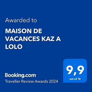 Hébergement de vacances Maison De Kaz A Lolo